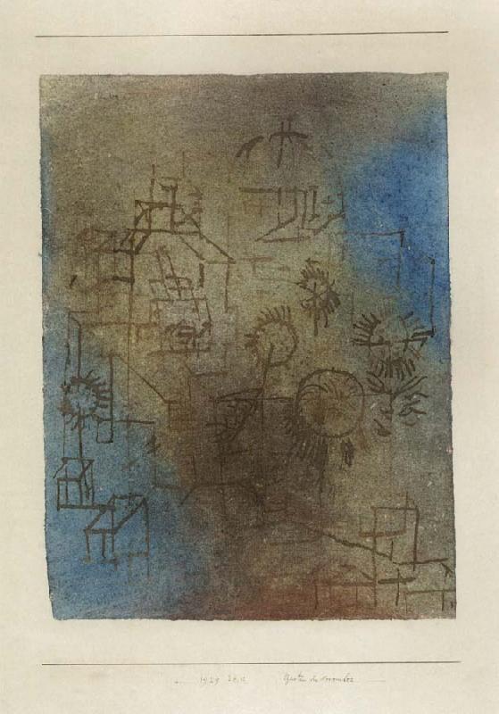 Paul Klee Garden in November oil painting picture